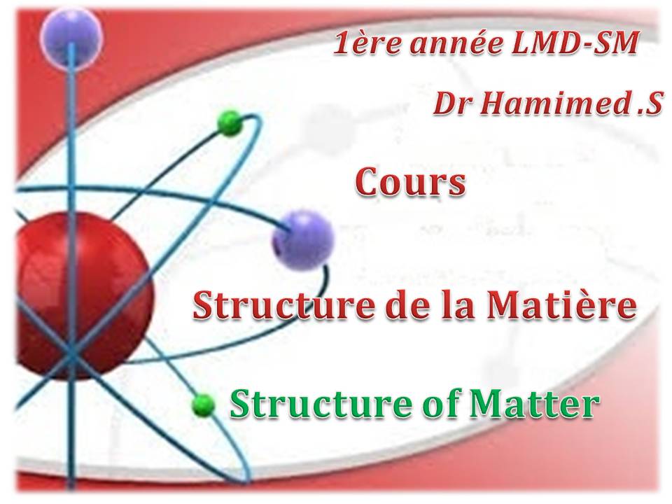 Présentation des Cours  L 1 SM 2024 2025