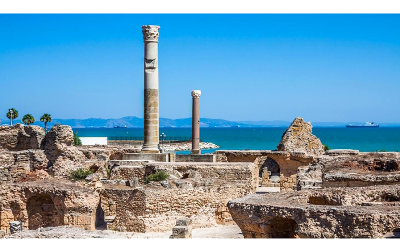 خريطة مدينة قرطاج