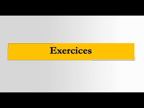 exercices